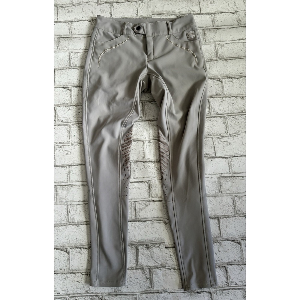 FITS‎ Abbey Knee Patch Breech equestrian Riding stretch UPF 50 women Pants S